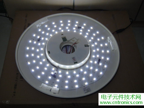 高端大氣上檔次!智能遙控調(diào)光LED吸頂燈拆解