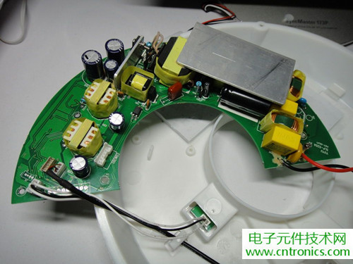 高端大氣上檔次!智能遙控調(diào)光LED吸頂燈拆解