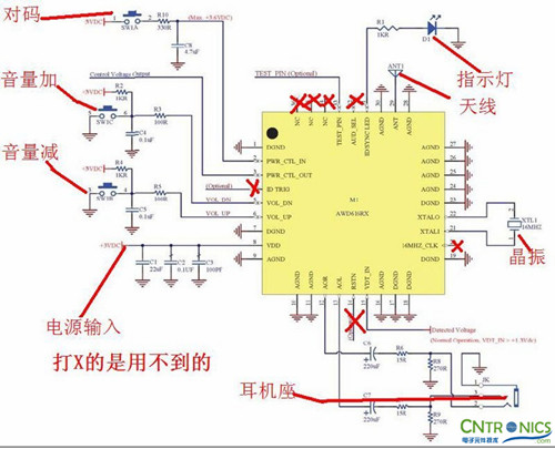 達人創意DIY：無線2.4G音頻收發器