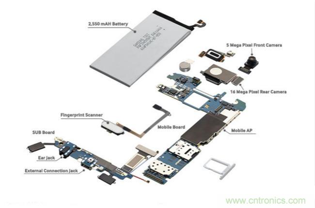 拆解三星Galaxy S6/S6 Edge，網友大呼“有料”！