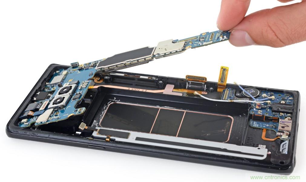三星Note 8拆解，模塊化+分離式設計成趨勢？