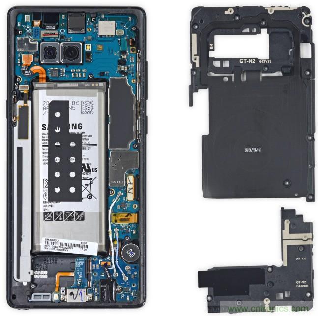 三星Note 8拆解，模塊化+分離式設計成趨勢？