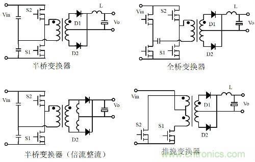 開關(guān)電源“各種拓撲結(jié)構(gòu)”的對比與分析!