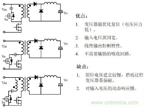 開關(guān)電源“各種拓撲結(jié)構(gòu)”的對比與分析!