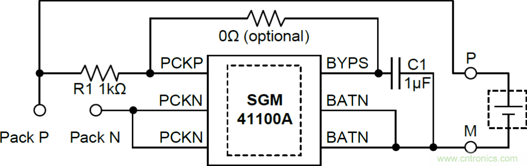 小封裝、微功耗小微電池保護器SGM41100A